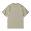 40 Cool Feeling Anti-wrinkle Three-pin One Tone Base Short-sleeved T-shirt for Men and Women