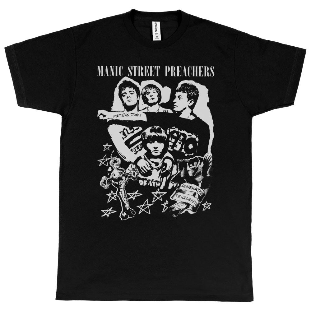 

Manic Street Preachers t-shirt Suede Blur Radiohead Killers Oasis Unisex Tee Unisex T-Shirt XL