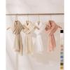 Used Linen Stole Shawl Large Gauze Muffler for Women (Light Pink) | Stylish, Present, Gift