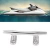Rope Cleat 4Inch Boat Cleat 316 Stainless Steel Heavy Duty Marine Cleat Hollow Base Cleat Dock Use