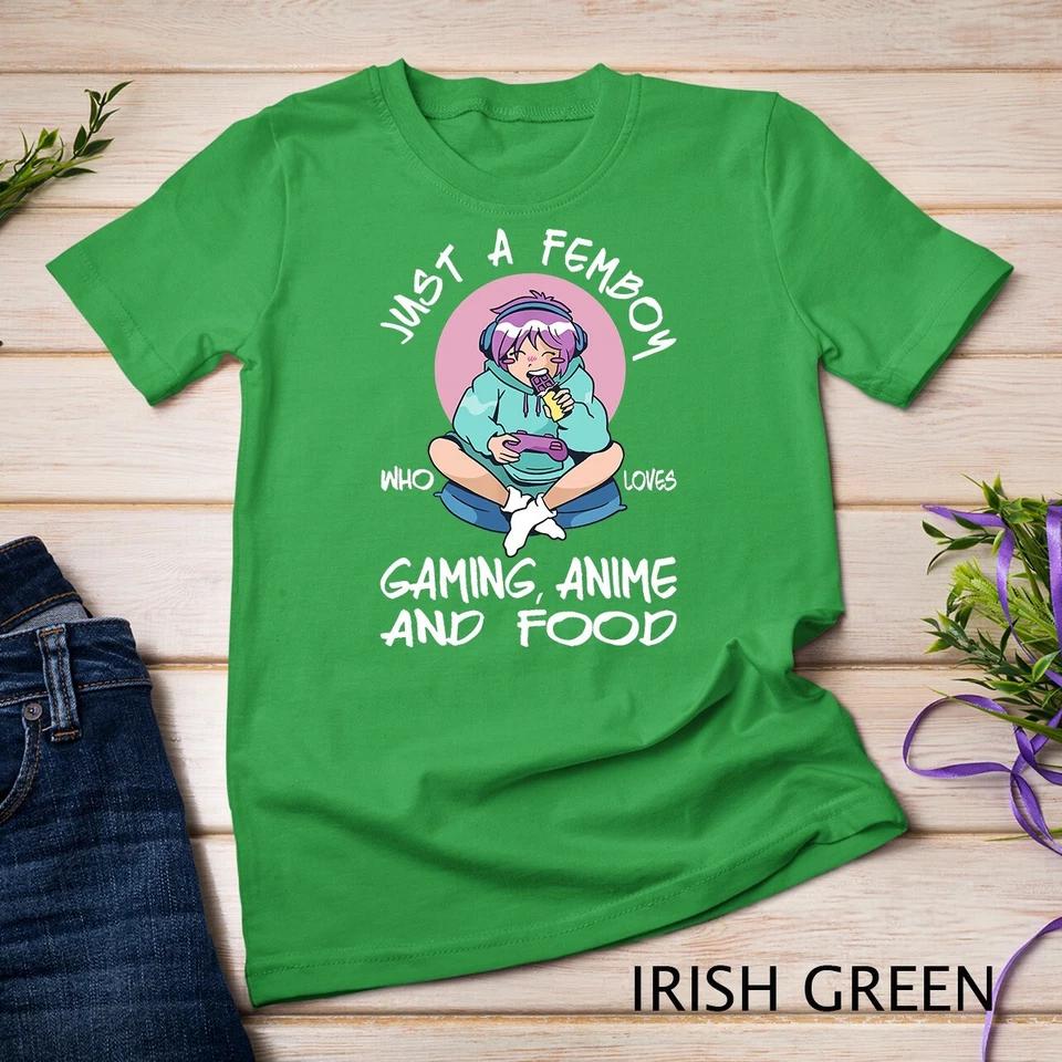 Femboy Outfit - Anime Gaming Femboy Top - Sissies Cosplay T-Shirt Unisex T-shirt 4 3XL