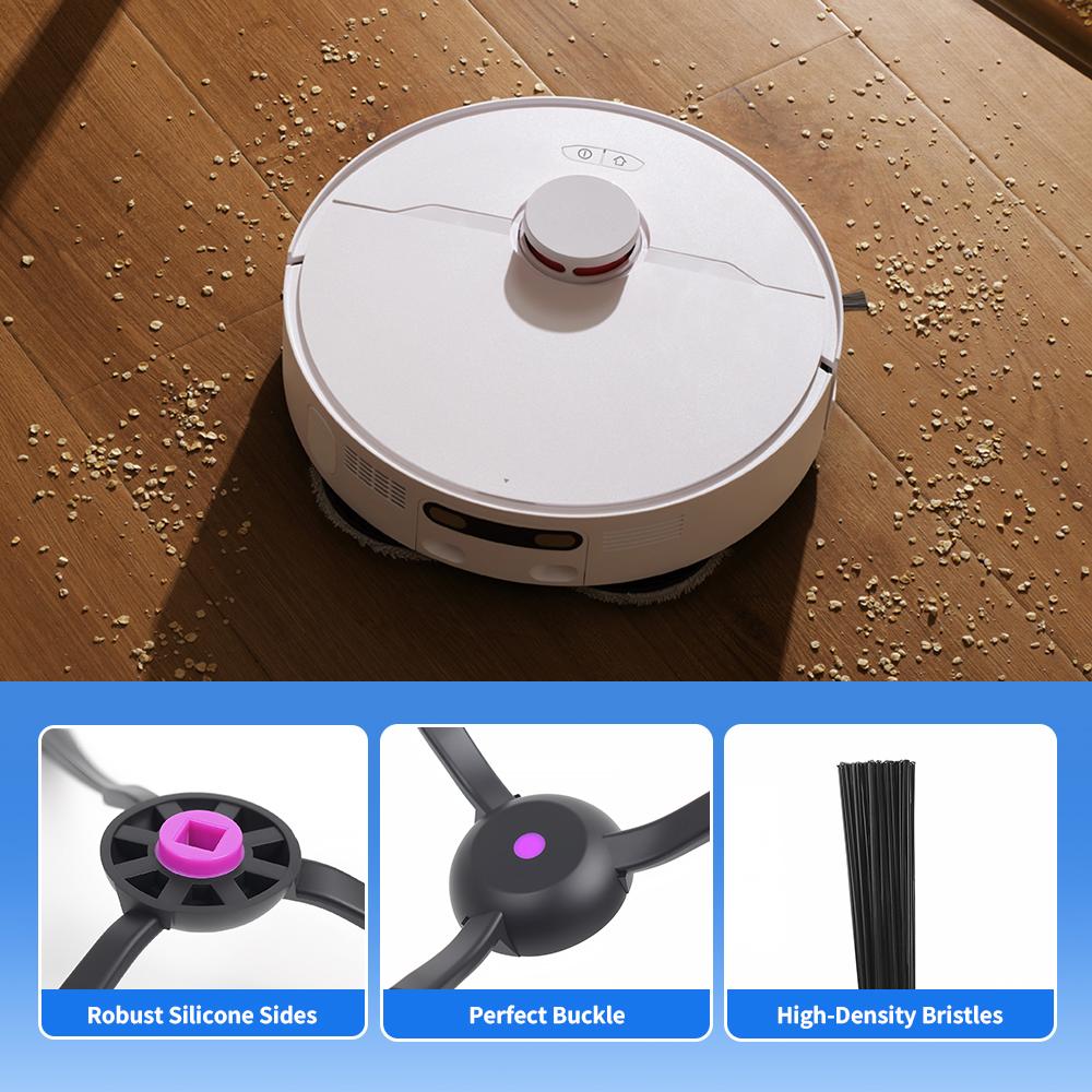 Side Brush Part For JONR P20 PRO T5 Pro For Midea V12 Pro Sweeping Robot Vacuum Cleaner Household Cleaning Tools Accessories