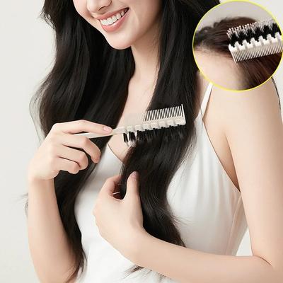 Easy Haircut Comb 2-in-1 Hair Accessories Foldable Bristle Comb for Fluffy Hair Styling Portable Portable Travel Hair Styling