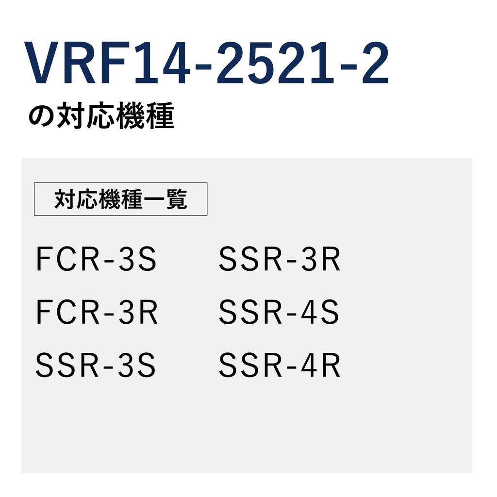 Genuine Fuji Industrial Value Filter (2-Pack) for Kitchen Range Hoods and Ventilation Fans (RVRF14-2521-2)