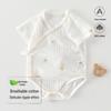 A-Class Cotton Baby Romper - Breathable Summer Jumpsuit with Snap Crotch for Newborns