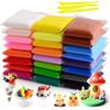 Eclet (Pack Of 12) Air Dry Clay, Colorful Children Soft Clay, Creative Art Crafts, Gifts For Kids-Multi Color. Non-Toxic