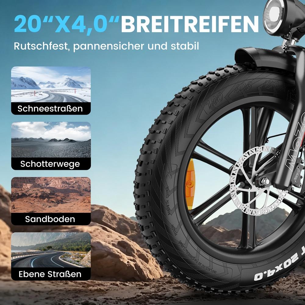 Electric Bicycle Kingbll Literide 500W Motor 20" Fat Tire City Foldable E-Bike 48V 13.5Ah Dual Disc Brakes 7 Speed Max Load 150Kg