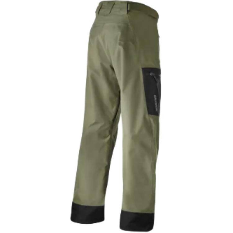 Salomon Logo Button Straight Leg Long Ski Pants Men pants Green LC2305500