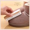Suede & Nubuck Rubber Shoe Cleaning Brush with Soft Bristles