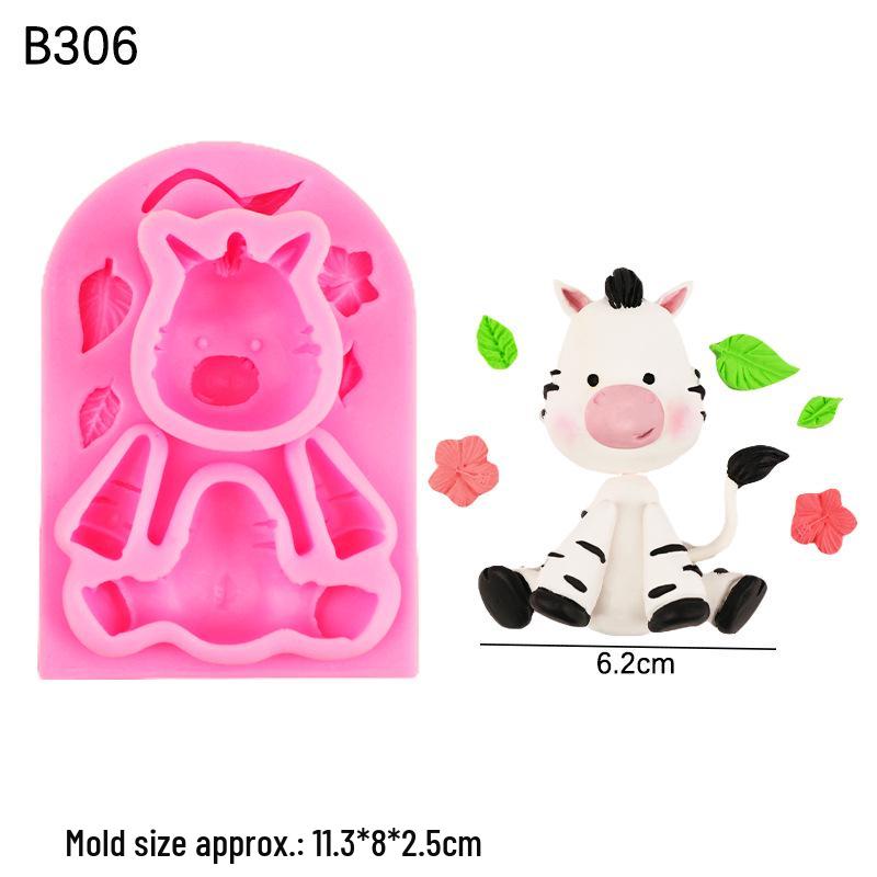 

Animal-Themed Silicone Mold for Cake Decoration