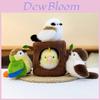 Animal Plush Toy Parrot And Sparrow Soft Stuffed Figures For Kids Gift