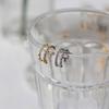 Bracelet, earring, ear cuff, fashion earring, Ggd mood cubic X (2 pieces)