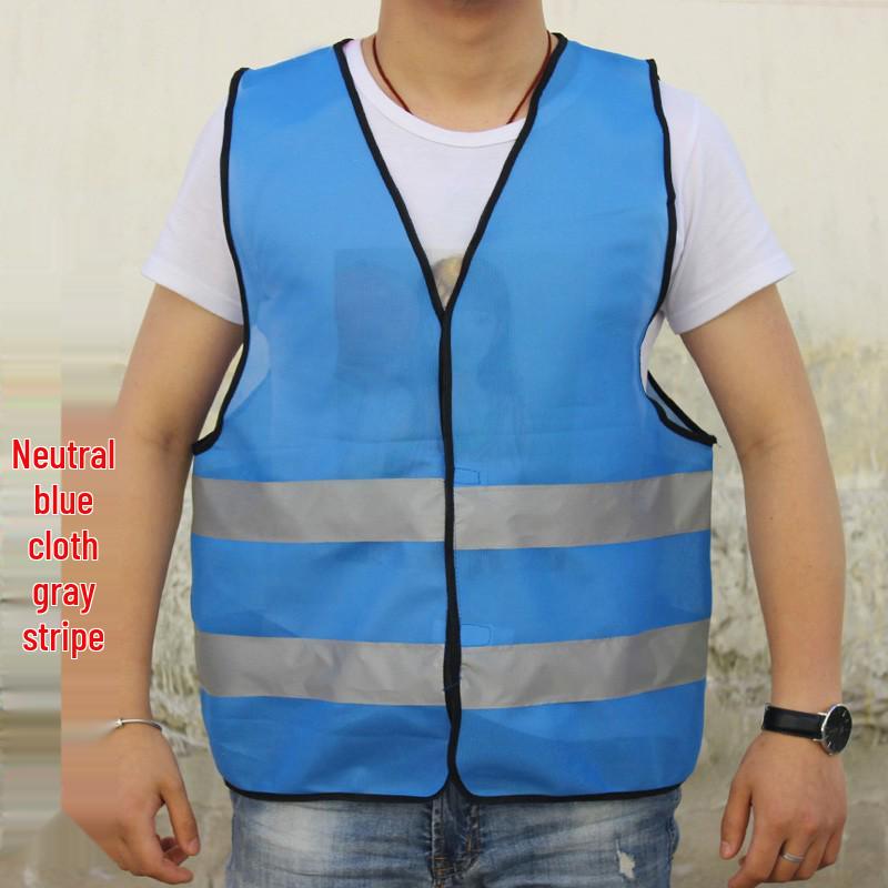Reflective Safety Vest for Construction and Night Riding