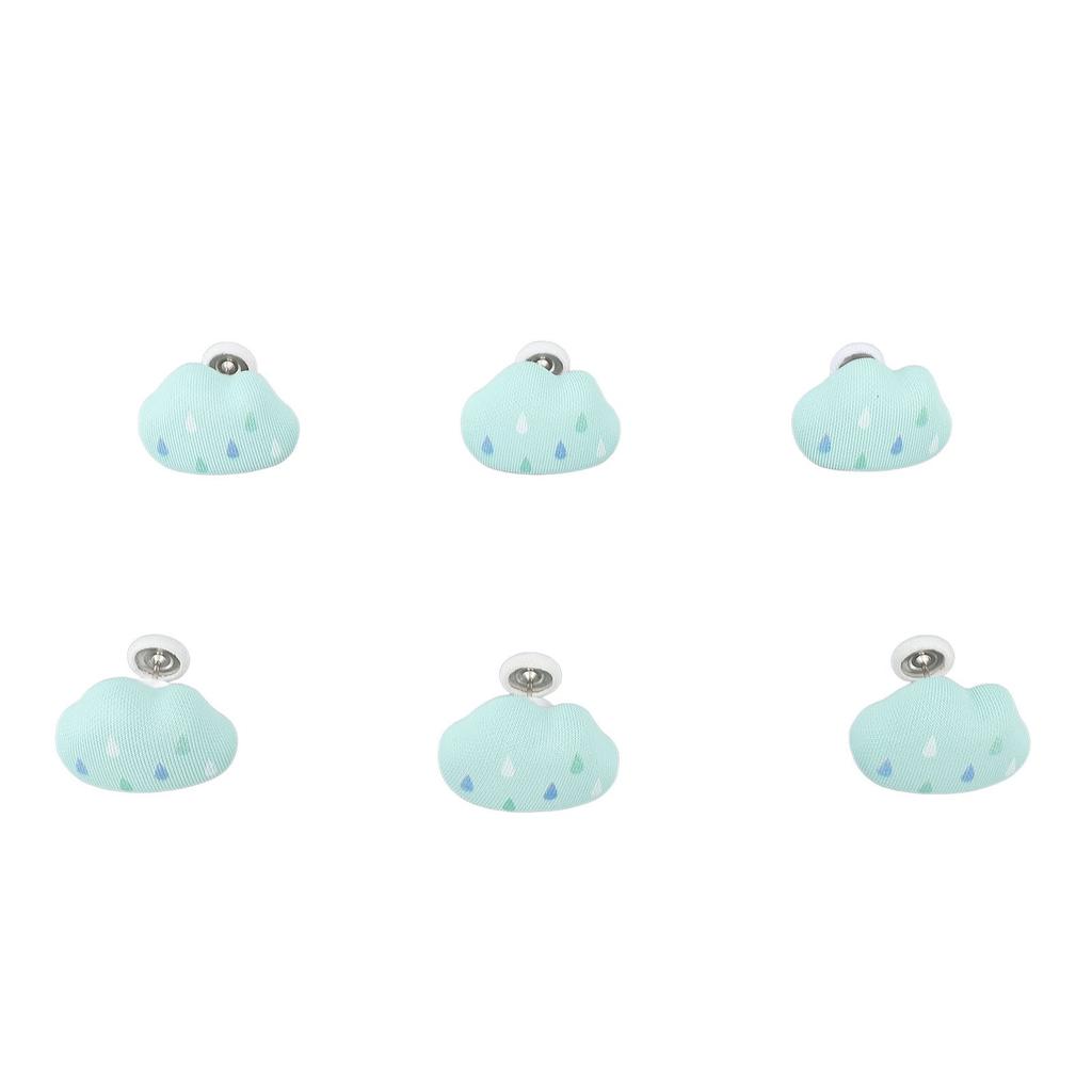 16 Stück Bettdecken-Nadeln Verhindern Verrutschen der Bettdecke Abnehmbare Wolkenform Bettdecken-Knopf-Clips für Bettdecke