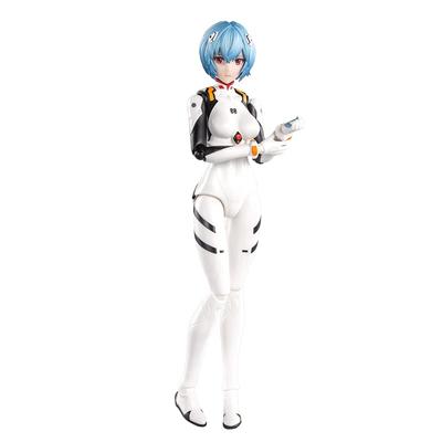 Blokees EVANGELION Rei Ayanami ABS Resin PVC Assembly Plastic Model Kit [Plugsuit] &
