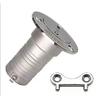 38MM KEY Boat Deck Fuel/Gas/Water/Waste Fill/Filler Tank Key Cap Marine 316 Stainless Steel Yacht Caravan with Keys Screws