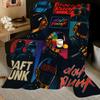 Music D-Daft P-Punk Throw Flannel Blanket, Soft Warm, Durable & Washable cute Cool