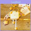 Cute Dog Cartoon Toast Resin Keychain Ideal For Car Keys And Unique Gift Ideas