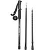 Aluminum Alloy Three-Section Straight Handle Curved Handle Outdoor Travel Mountaineering Stick Elderly Crutches Tourist Climbing Crutches