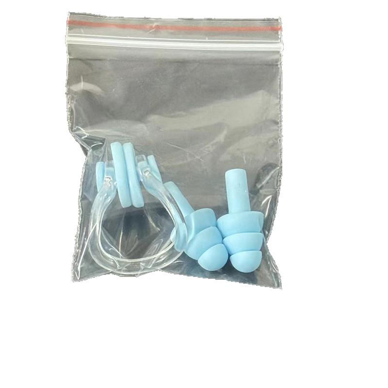 Universal Soft Silicone Waterproof Swimming Nose Clip & Earplugs Set for Adults