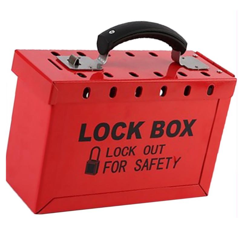12 Padlocks Box Lockout Device Storage