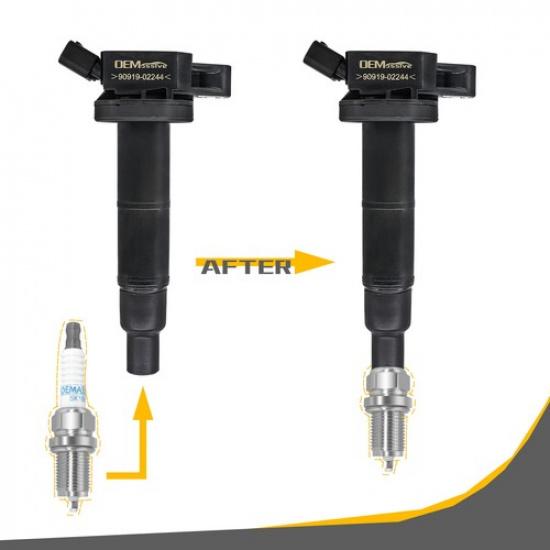 Replacement Ignition Coil  for Toyota Camry 02-2011 24 L4 90919-02244 673-1307