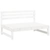 VidaXL Salon de Jardin 6 pcs, Canapés Centraux avec Dossier, Mobilier d'Extérieur, Ensemble de Meubles de Patio Terrasse, 3186614