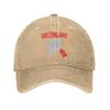 Baseballová čepice Greenland není na prodej Jarní streetwear Hip Hop Čepice Pár Unisex Venkovní Sport Dropshipping Baseballové čepice