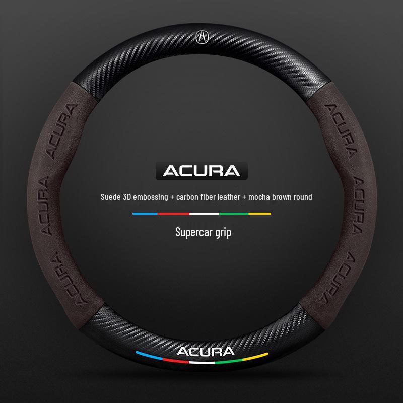 Acura CDX 2016-2021 Ultradünne Carbonfaser Wildleder Lenkradabdeckung