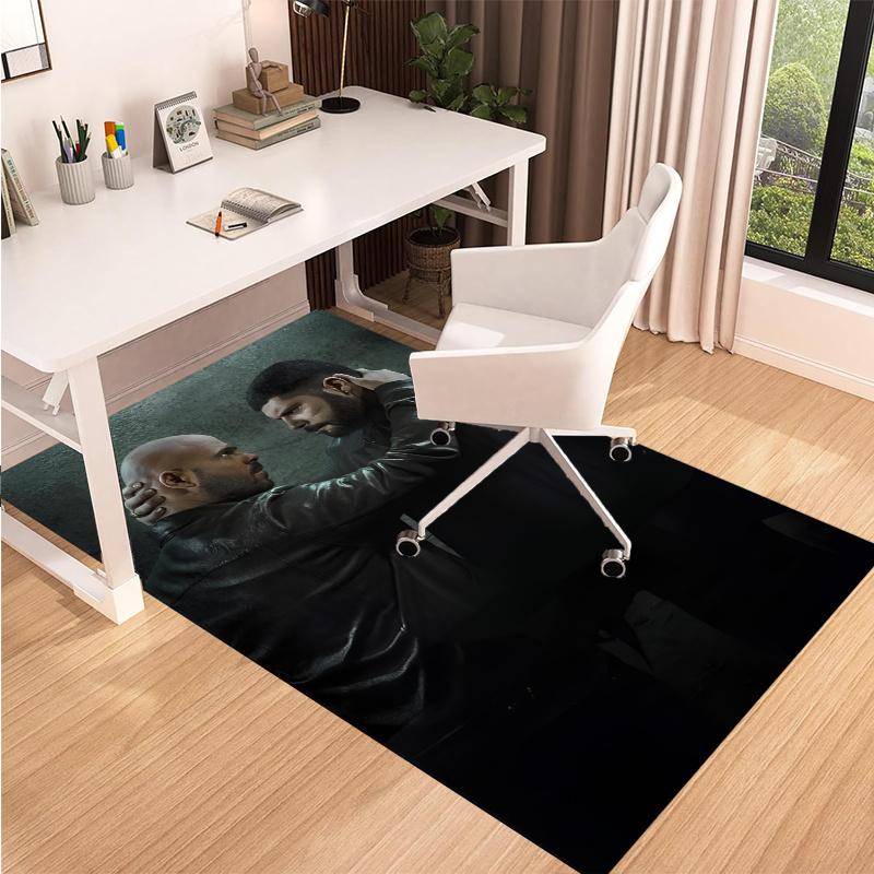 Gomorrah Printed Carpet, Rug for Office Chair Living Room Bedroom Kitchen Room Decor Gifts.