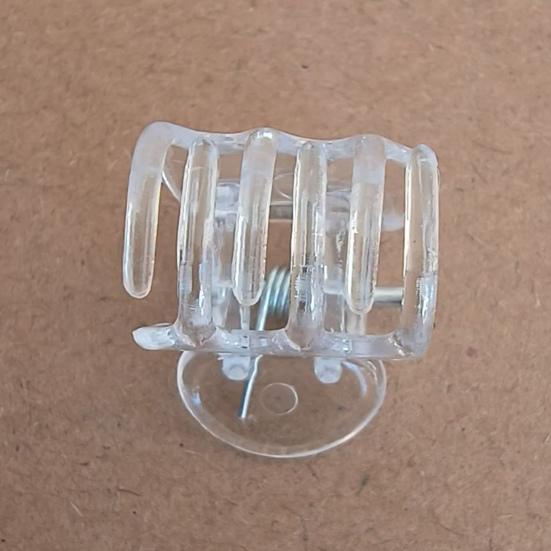 Transparent Plant Orchid Clips Flower Shaped Garden Plant Support Clip Plastic Clear Flowers Vine Clip for Supporting Stems Vines Stalks