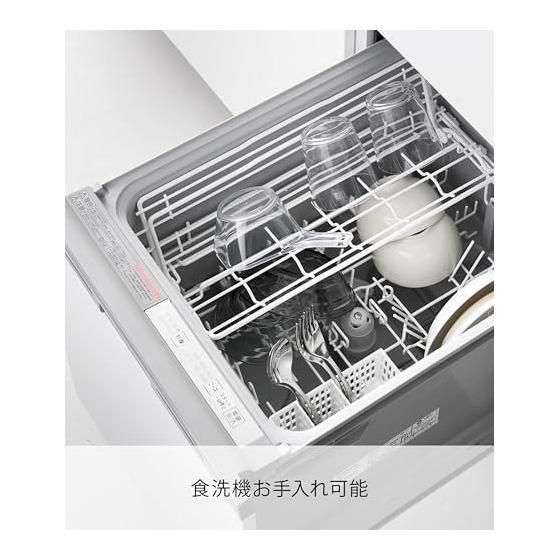 Yamazaki Jitsugyo Microwave Safe, Easy to Wash, Preparation Bowl with Handle, S, Clear, W18 x D12 x H5.5cm, Tower, Dishwasher Safe, with Scale, Made