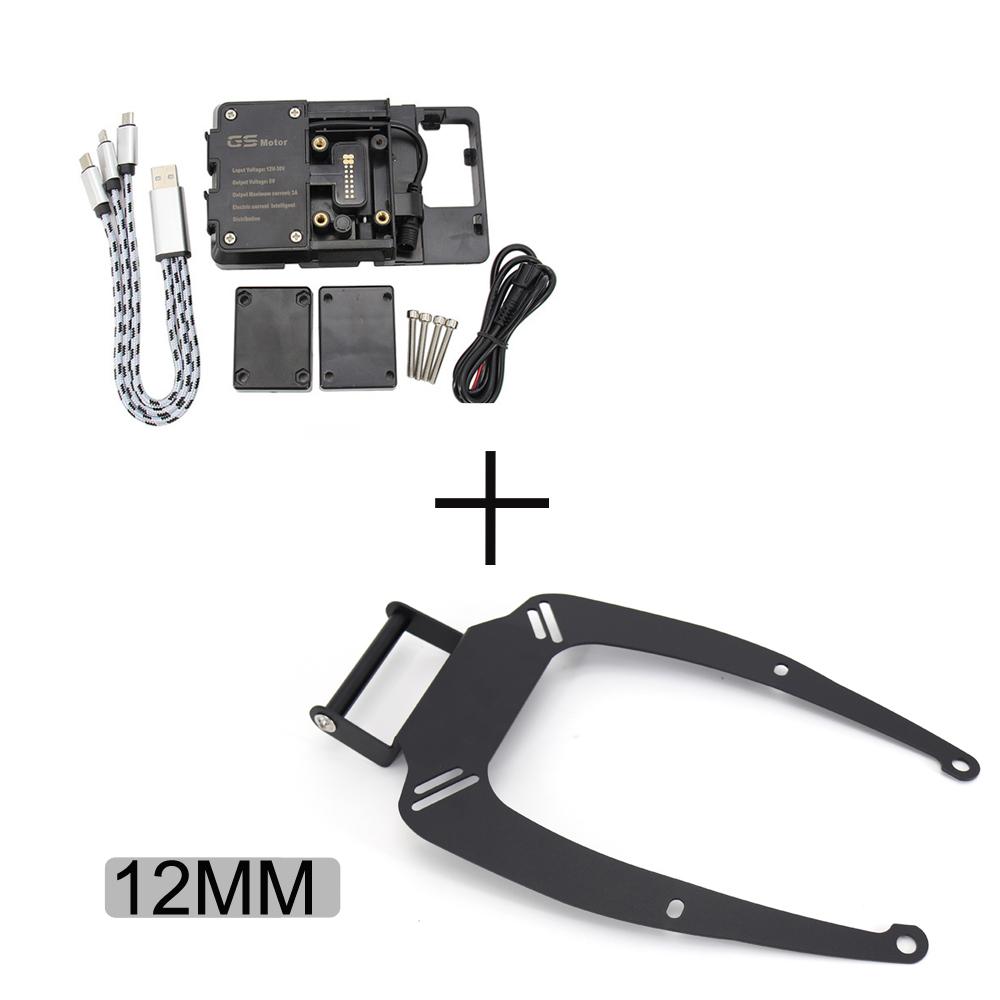 FOR YAMAHA NMAX155 NMAX125 N-MAX NMAX 155 125 2015-2020 Motorcycle GPS Navigation GPS Plate Bracket Adapt Holder SMART PHONE