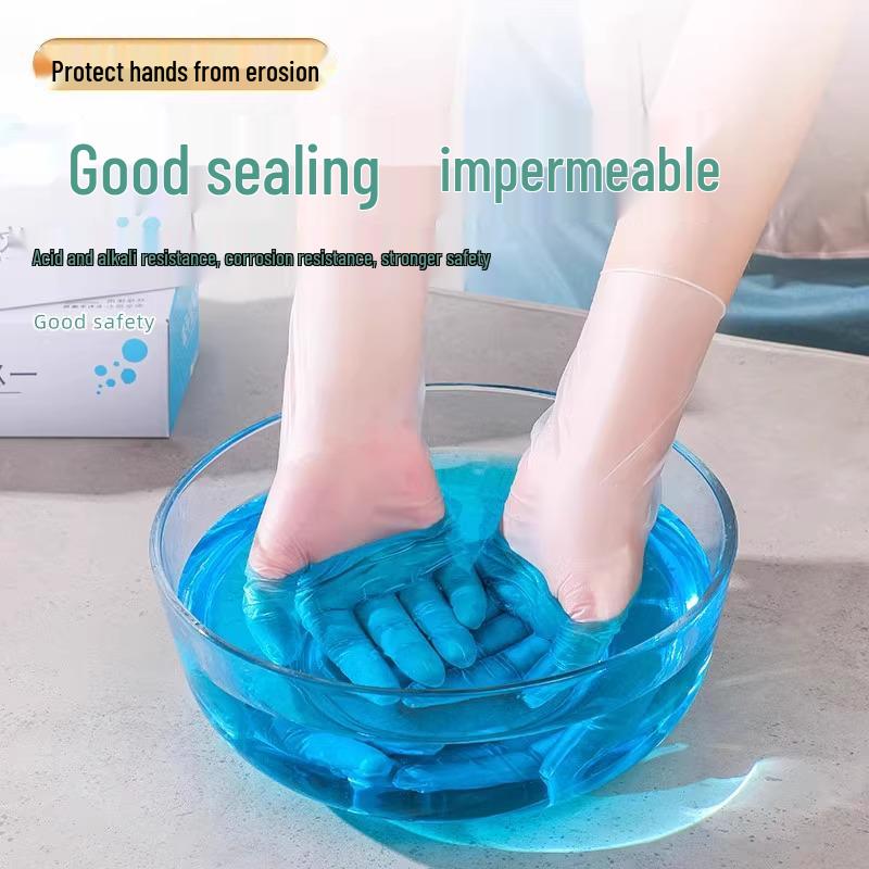 Disposable Food-Grade TPE Gloves for Baking & Catering - Thickened, Pull-Out Design