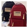 Large Capacity Schoolbag Female Ins Japanese Versatile Junior High School High School Student Versatile Backpack Simple Computer Backpack Male