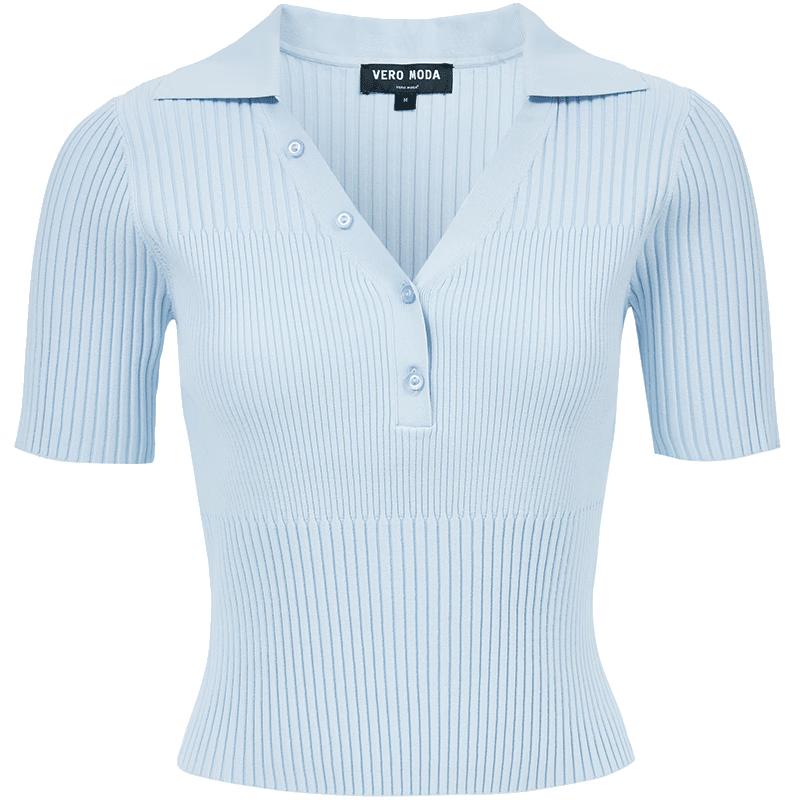 

VEROMODA Slim Fit Cut-out V-Neck Knit Top S