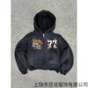 American Trend Personalized Printed Sweatshirt Harajuku Jacket Gothic Style Men's and Women's Same 3D Printed Sweater