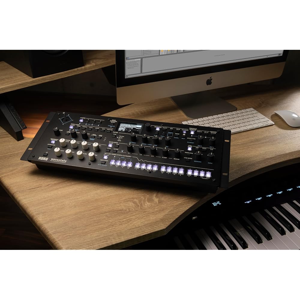 KORG synthesizer wave state module KORG wavestate module WAVE SEQUENCING SYNTHESIZER sound source