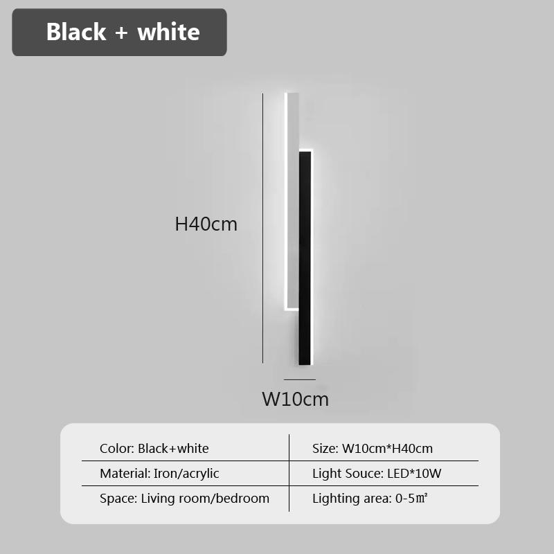 Modern LED Wall Lamps For Living Dining Room Bedroom Bedside Background Home Decorate Lighting Fixtures Wall Sconce Luster