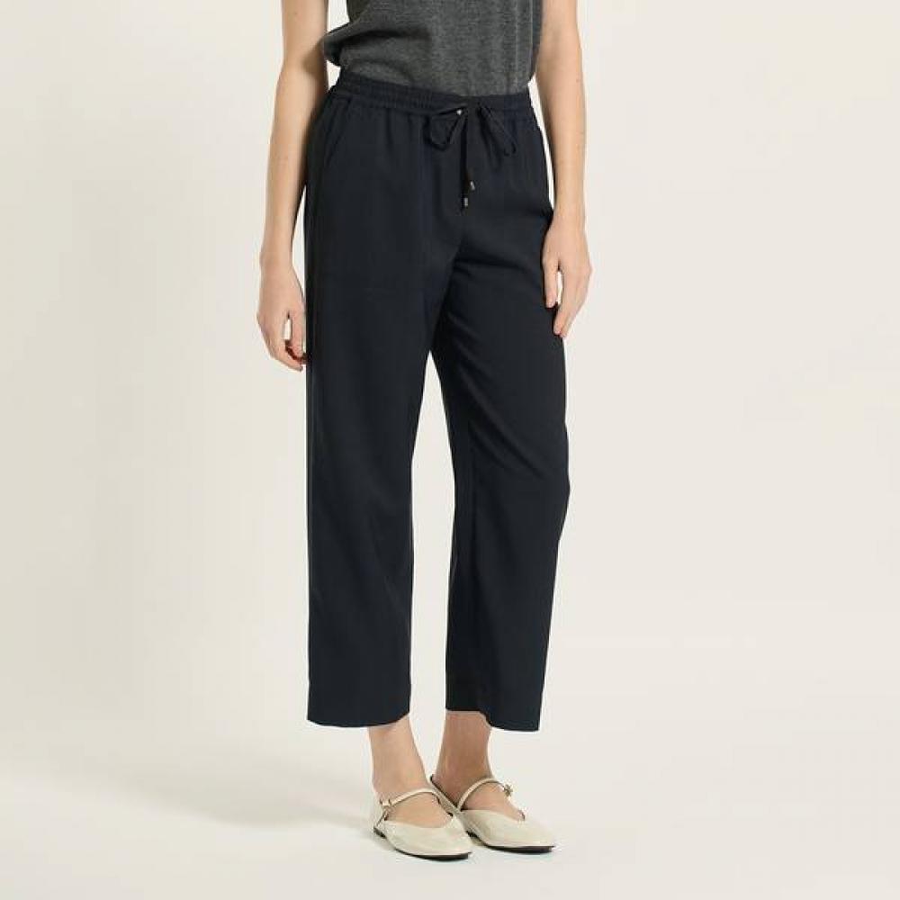 Bcbg String Straight Pants B5f7p381 Dark Navy (56)/77