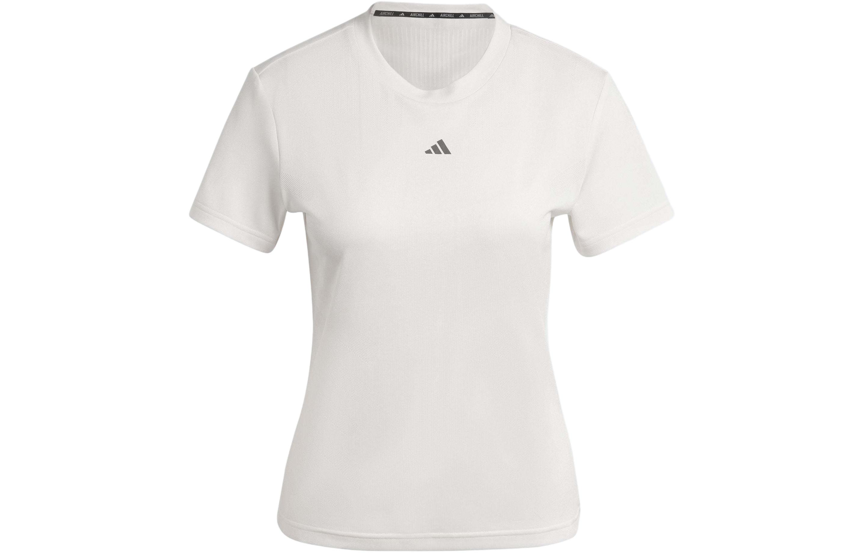 Adidas T Shirt Women s Pink White IY5088 XL