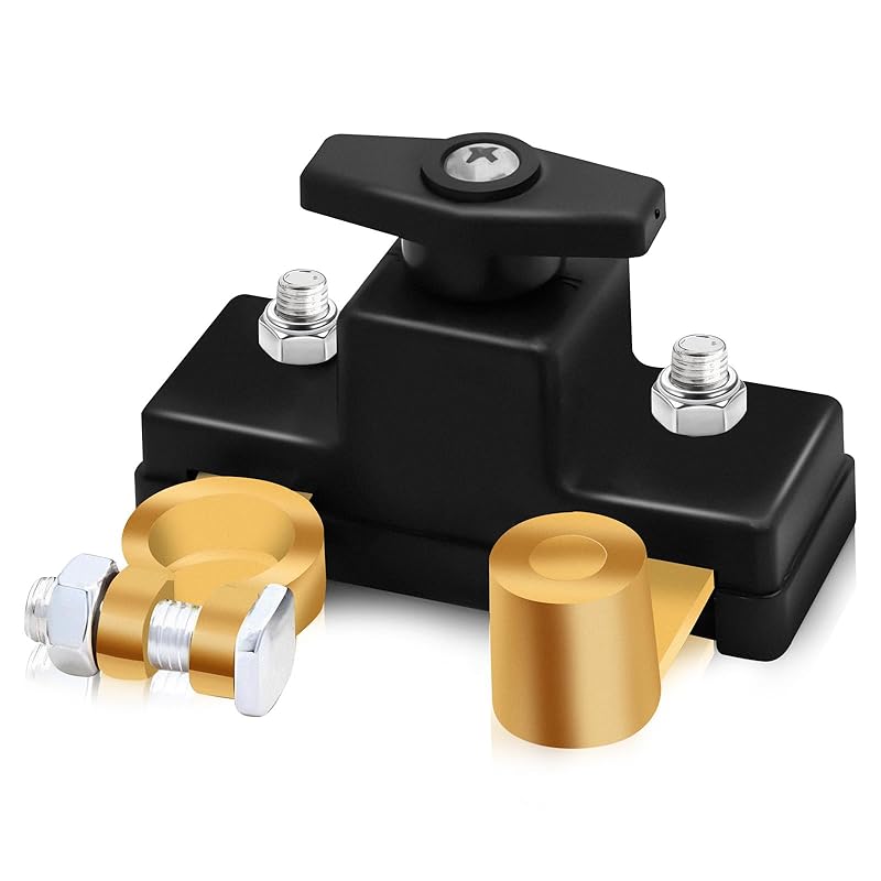 Car Battery Power Cut-Off Switch Breaker, Pure Copper Stable Transmission High Conductivity Disconnect Switch Smart Battery Disconnect For Car Truck