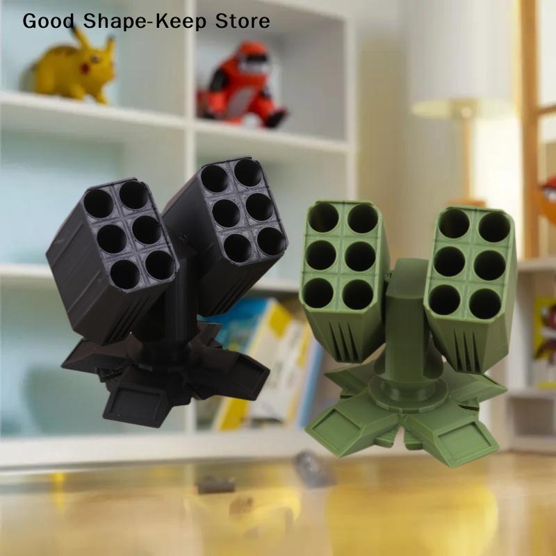 3D Printed Missile Shaped Pen Holder Desktop Organizer in Unique Design