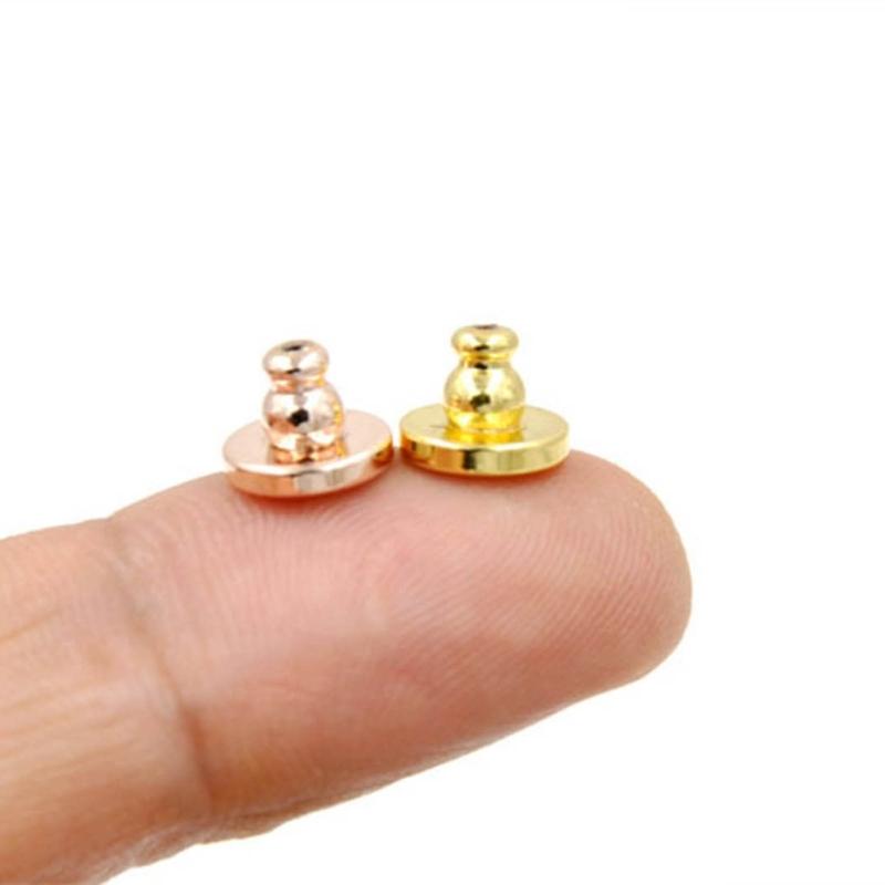 4Pcs Supportive Earring Backs Convenient Earring Backings Easy Wear Ear Nut Jewelry Making Accessories for Women Girls