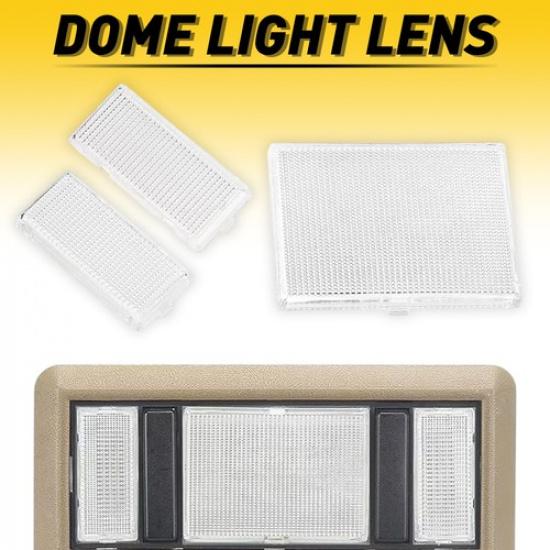 3x Interior Map Dome Light Lens Lamp Cover Housing For Chevy Silverado 1988-1998