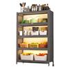 Bieying Carbon Steel Kitchen Storage Cabinet with Door
