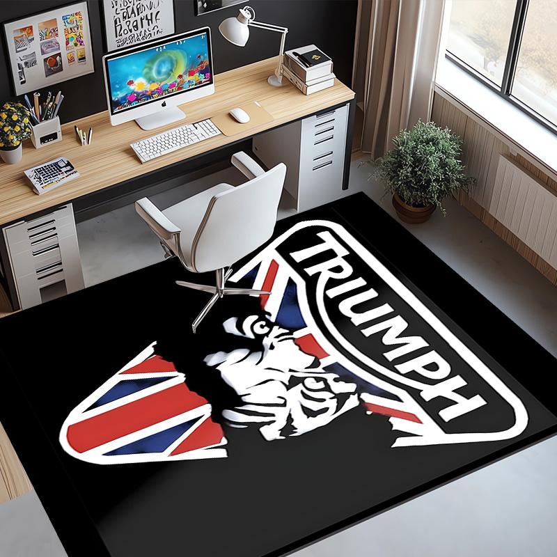 Triumph Pattern Rug, Indoor/Outdoor Mat, for Picnic, Gameroom, Bedroom, Office, Living Room, Home Decor Carpet, Birthday Gift