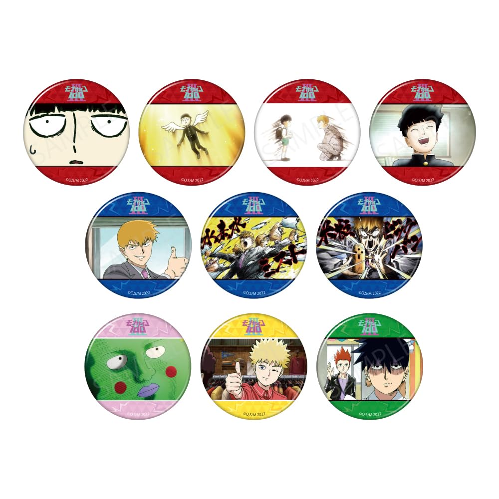 

Mob Psycho 100 III Trading Badge Box of 10