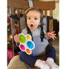 Imbracatura Pieghevole Portatile per Seggiolone da Bambino, Cintura di Sicurezza per Toddler per Viaggi Ristorante
