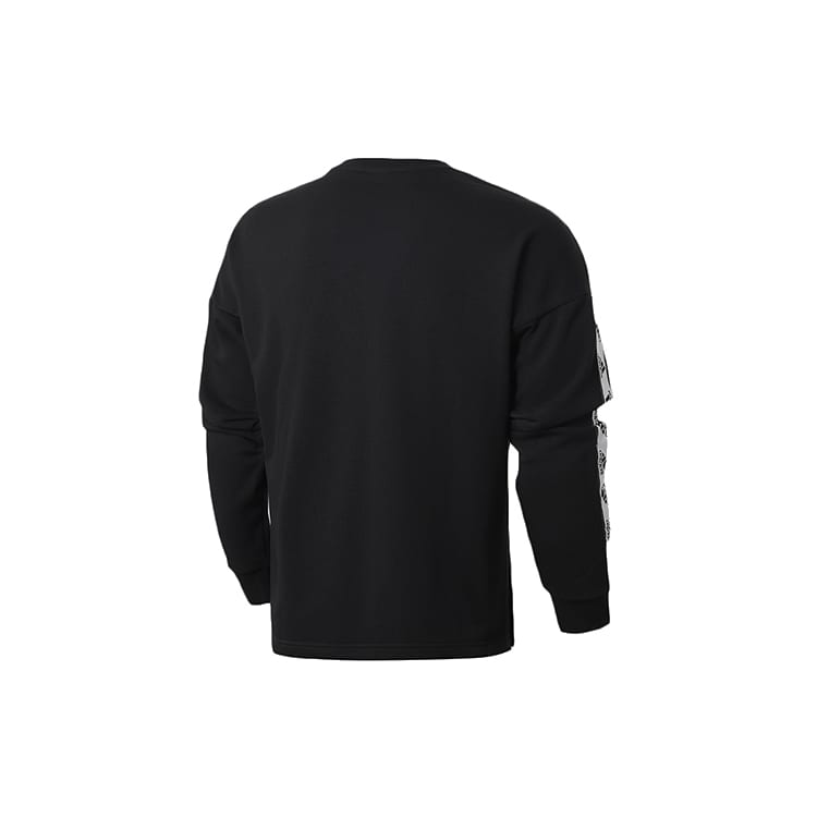 adidas Sweatshirts Men's Black Crew Neck Moderate Regular GL2215